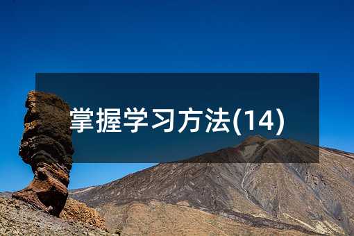 ����ѧϰ����(14)